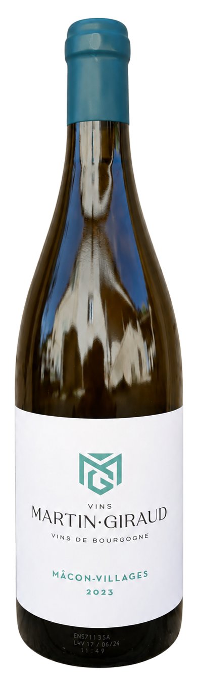 Bouteille de Mâcon-Villages du domaine Martin-Giraud
