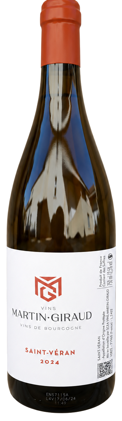 Bouteille de Saint-Véran 2024 du domaine Martin-Giraud